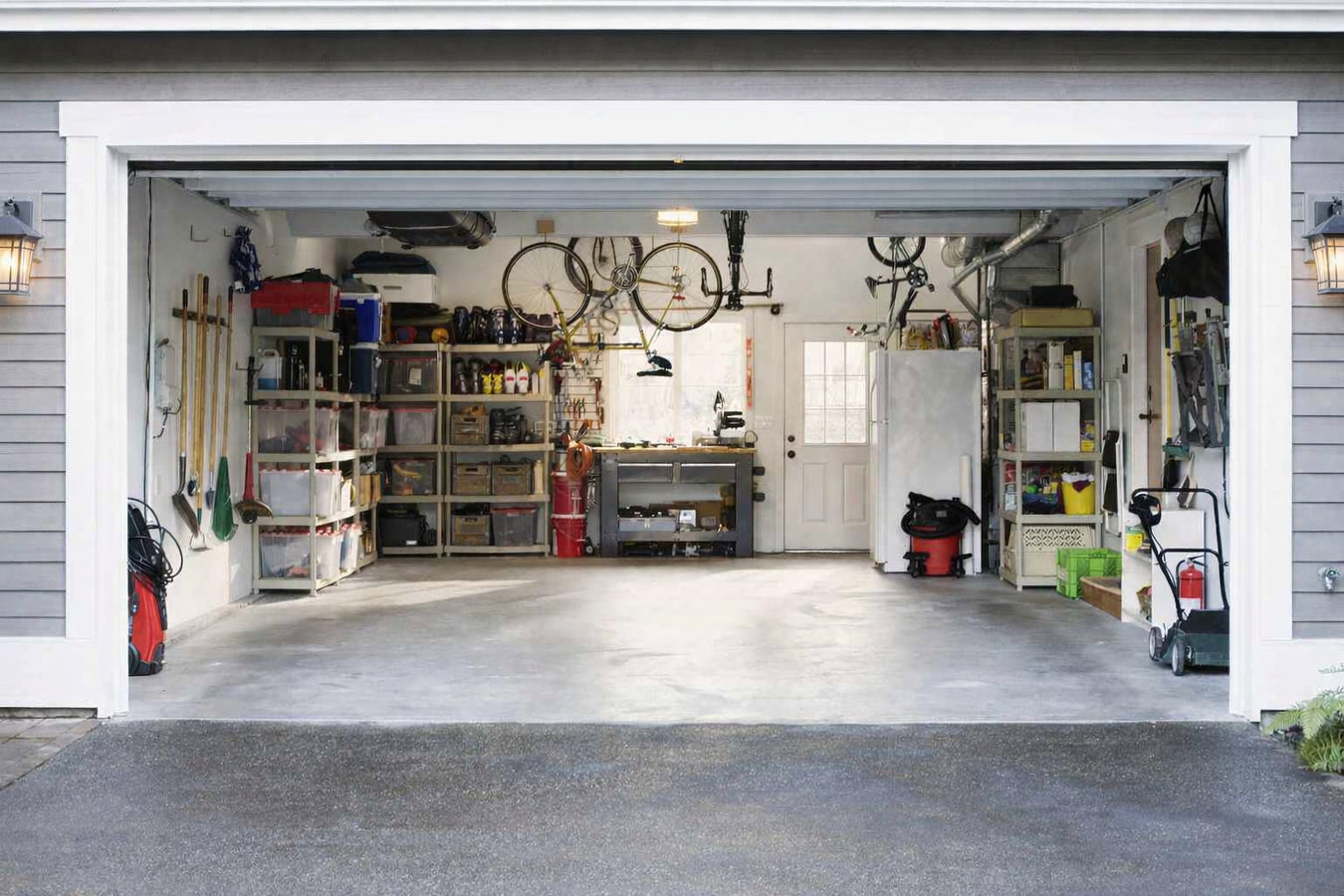 Garage floor concrete in Prescott, AZ